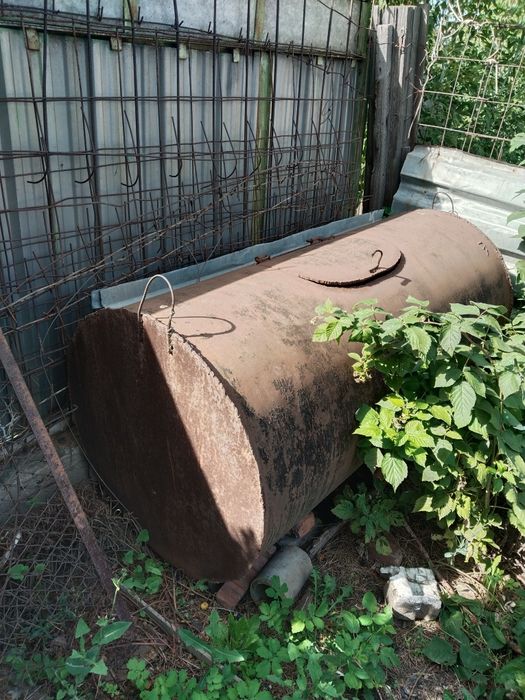 Бочка металлическая