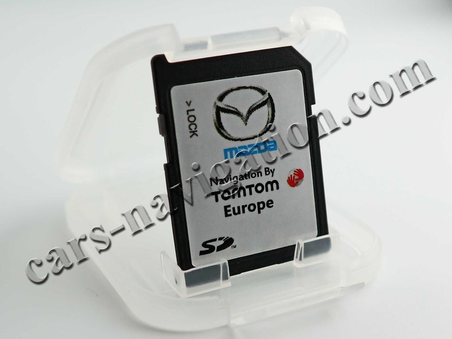 ОРИГИНАЛНА SD карта 2025 за навигация Мазда Mazda 2 3 6 CX-3 CX-5 MX-5
