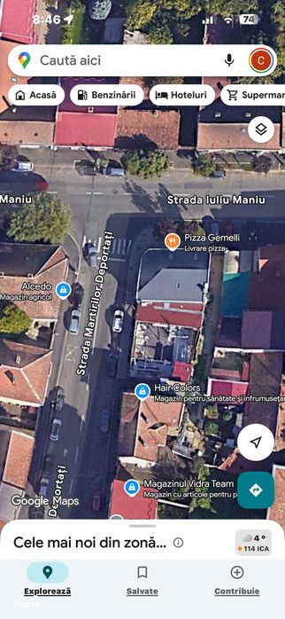 Spațiu comercial colț stradal Martirilor Deportați – Iuliu Maniu