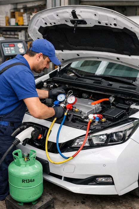 Elektr mobil kondisiner zapravka