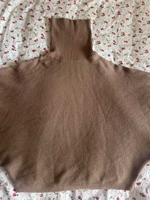 Блузка коричневая