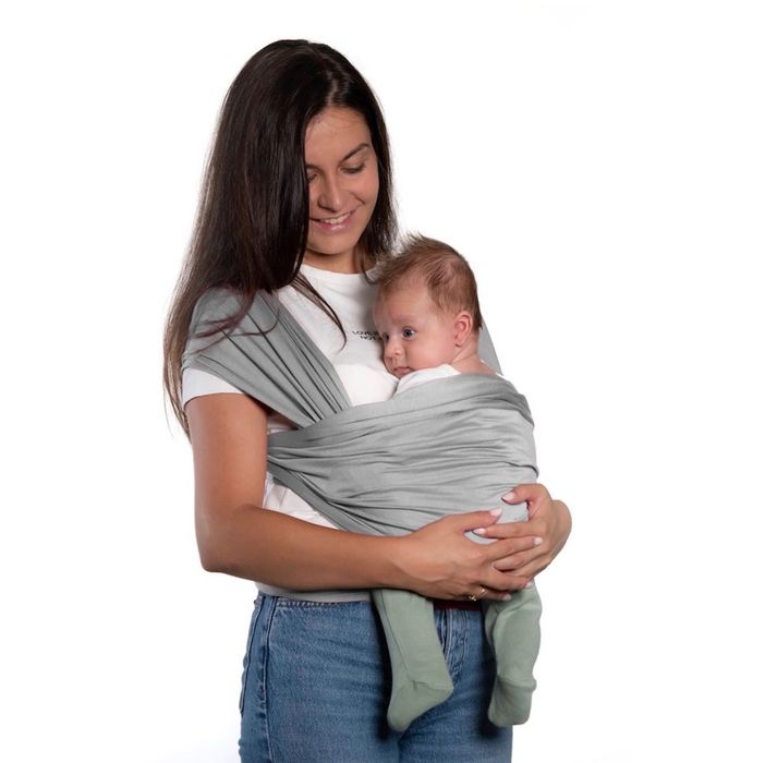 Бебешки слинг Koala Sling Style, сив (неизползван) сив