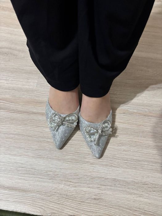 туфли в хорошем состояний серые