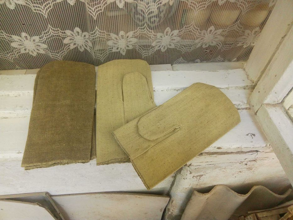 перчатки брезентовые произв.Россия 5пар