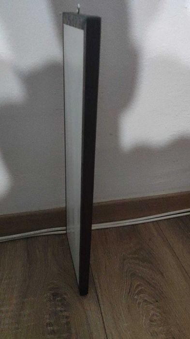 Tablou VITRALIU pictat sticla/tehnica-ulei+foita aur dimensiune 45/16