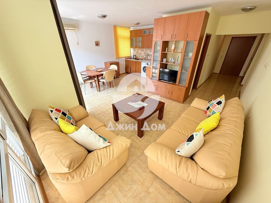 Tристаен апартамент с НИСКА ТАКСА ПОДДРЪЖКА в к-с „Елит 1“, Слънчев б