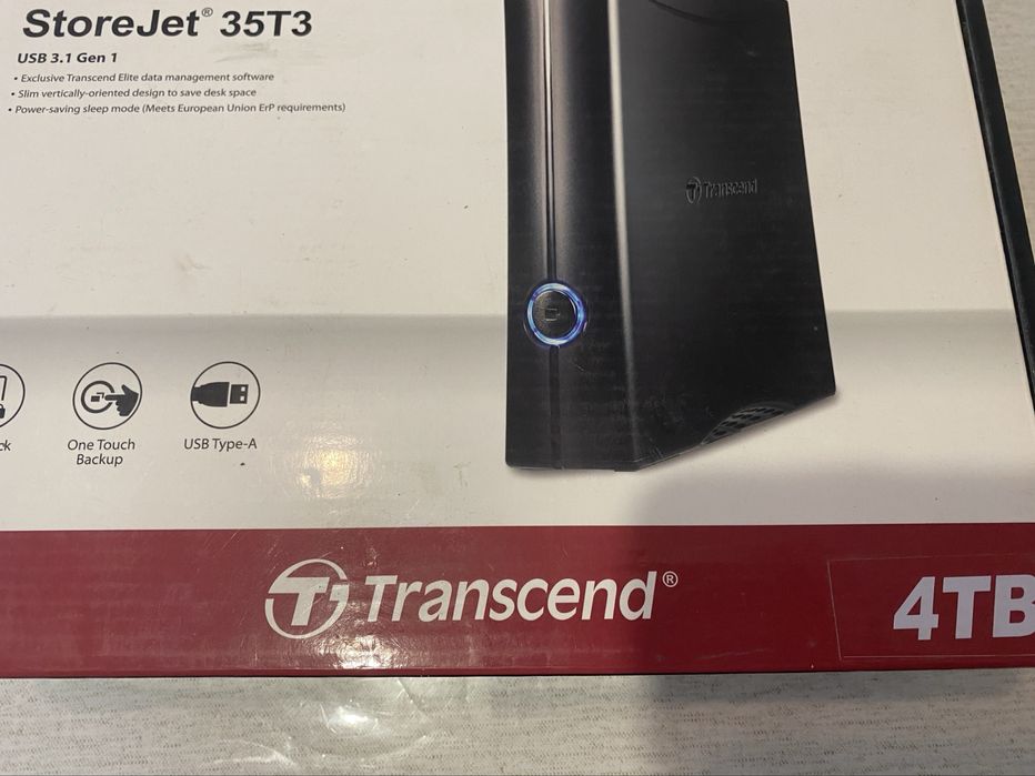 Внешний жесткий диск Transcend 4TB