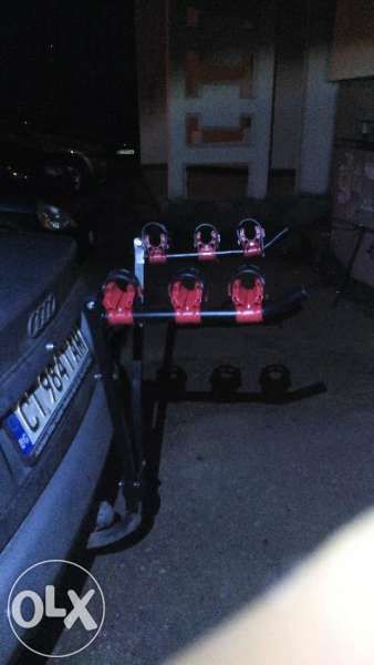 Багажник за велосипед за теглич за 3 колела