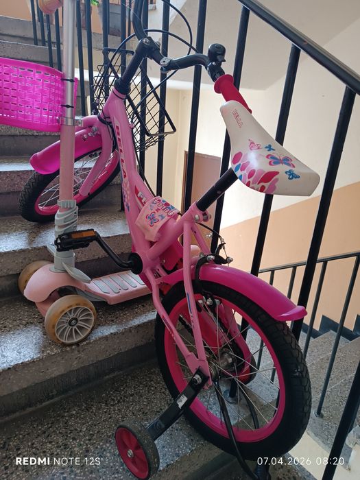 Детско колело и тротинетка