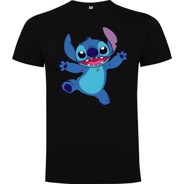 Нова детска тениска с героя Стич (Funny Stitch), в четири цвята