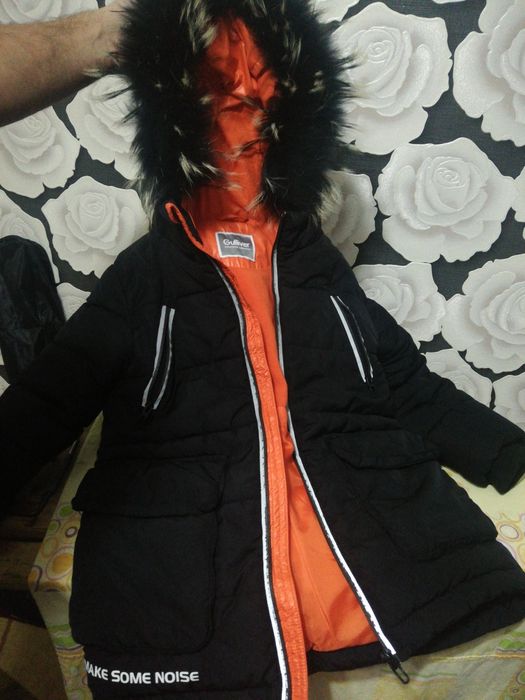 Куртка зимняя на мальчика