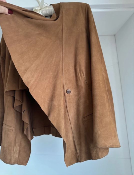 Sacou / jacheta piele intoarsa Gerard Darel