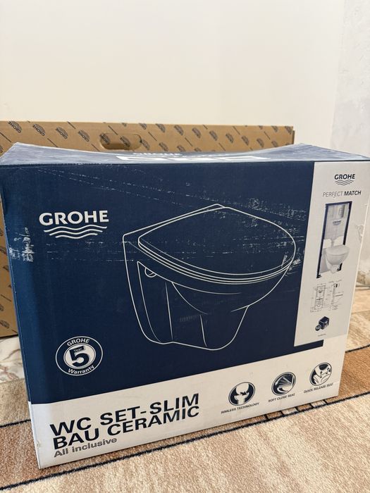 Grohe Rapid SL 5в1 Bau Ceramic Slim