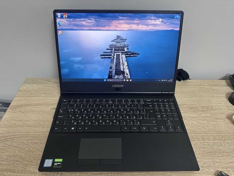 лаптоп Lenovo Legion GTX 1650 4gb i7-9750H 16gb 1TB SSD+1TB HDD