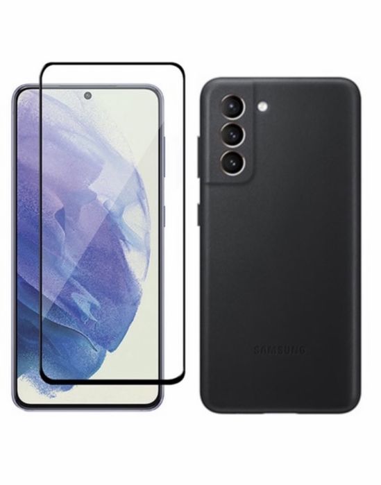 Husa Silicon si Folie Sticla 11D Samsung A13/A14/A33/A15/A16/A07/A17