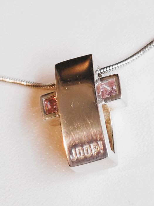 Colier original Joop argint 925 cu cruce