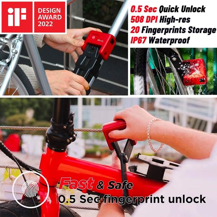 ZiiLock X Smart Bike Lock - antifurt bicicleta/incuietoare smart