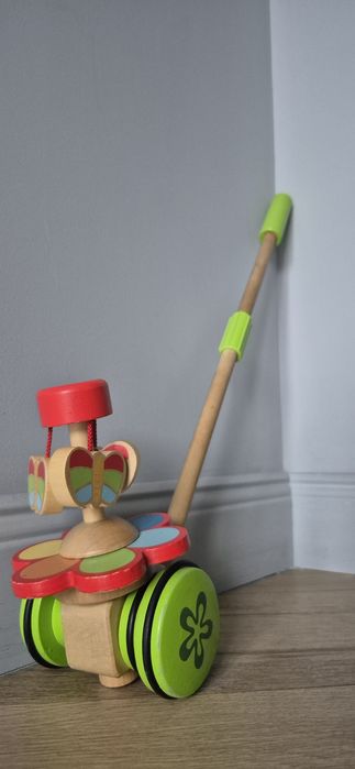 деревянная игрушка каталка