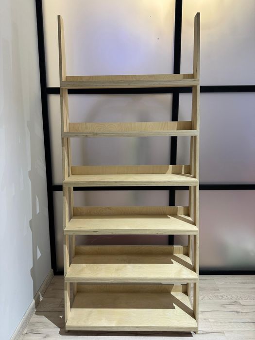 Стелаж витрина деревяная