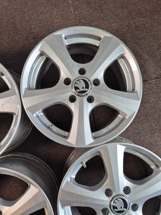 Jante Aliaj 5x112 16'' VW Golf Passat Touran Sharan Caddy T-Roc / Skoda Octavia Superb Karoq 7J ET 48 !