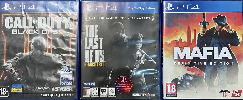 Обмен диск PlayStation 4