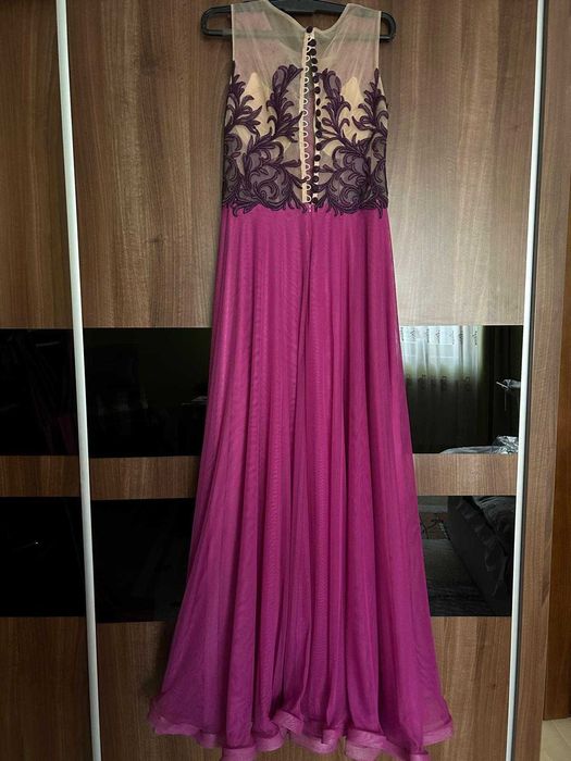 Rochie de seara Noela Style Mov Fuchsia