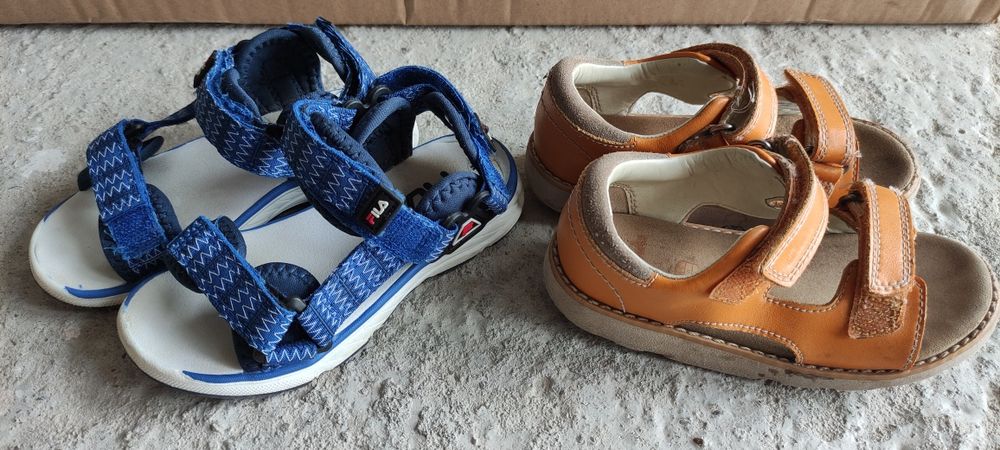 Sandale din piele naturala, fetite si baieti