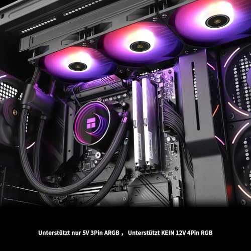 Thermalright Frozen Notte 360 Black ARGB AIO охлаждане