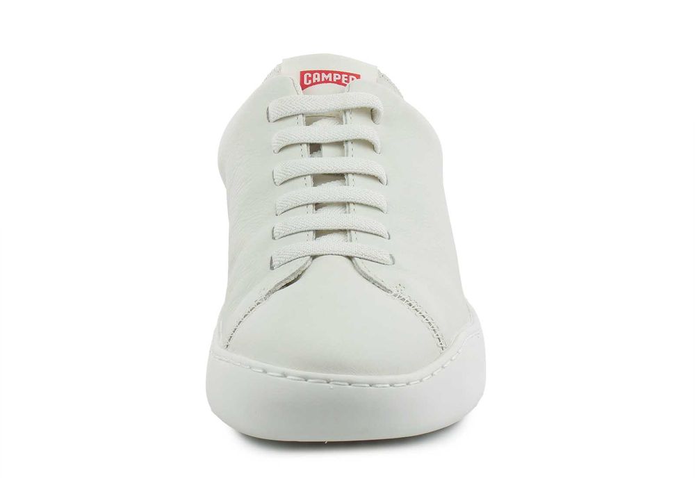 Camper, Peu Touring, Pantofi casual din piele, Alb, 41