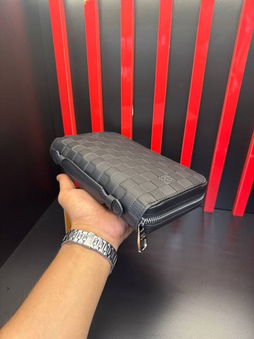Мъжки портфейл L0uis Vuitt0n Zippy - естествена кожа