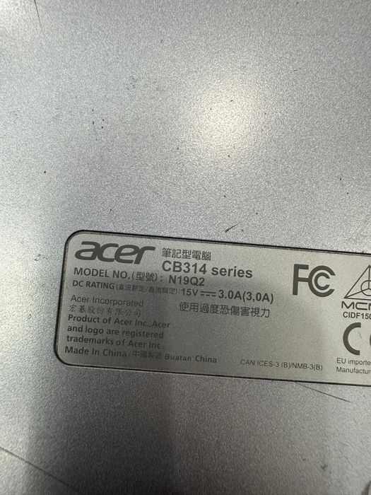 Acer Лаптоп  CB314 Series втора употреба