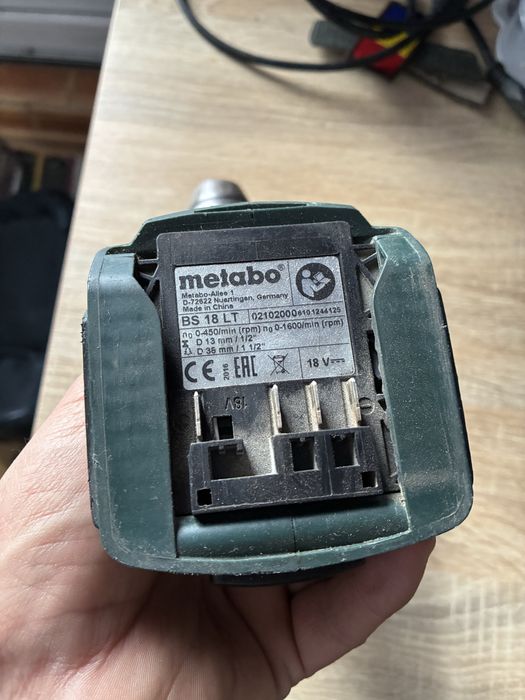 Filetanta metabo BS 18 LT