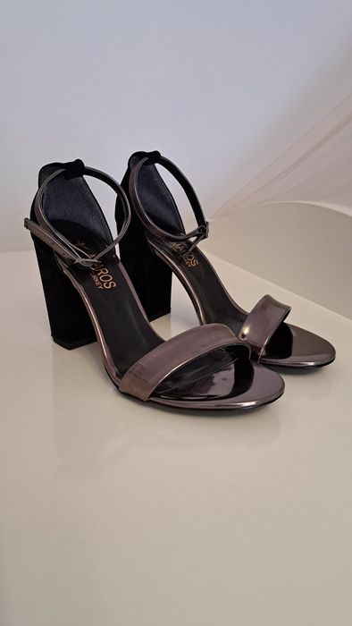 Женская летняя удобная обувь на каблуках.  Размер 39. Турция