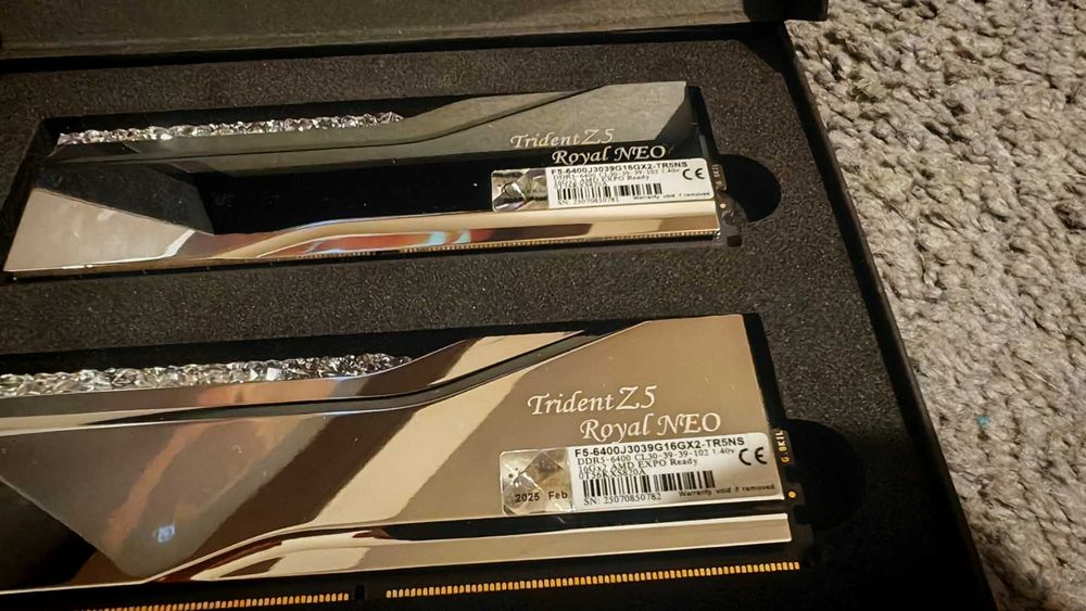 Рам памет G.SKILL Trident Z5 Royal 2X16GB 32GB 6400Mhz CL30 DDR5