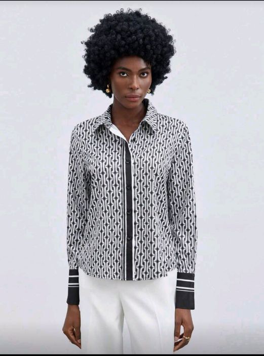 Дамска елегантна риза с дълъг ръкав