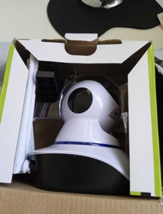 Безжична панорамна камера за видеонаблюдение, камера за нощно снимане