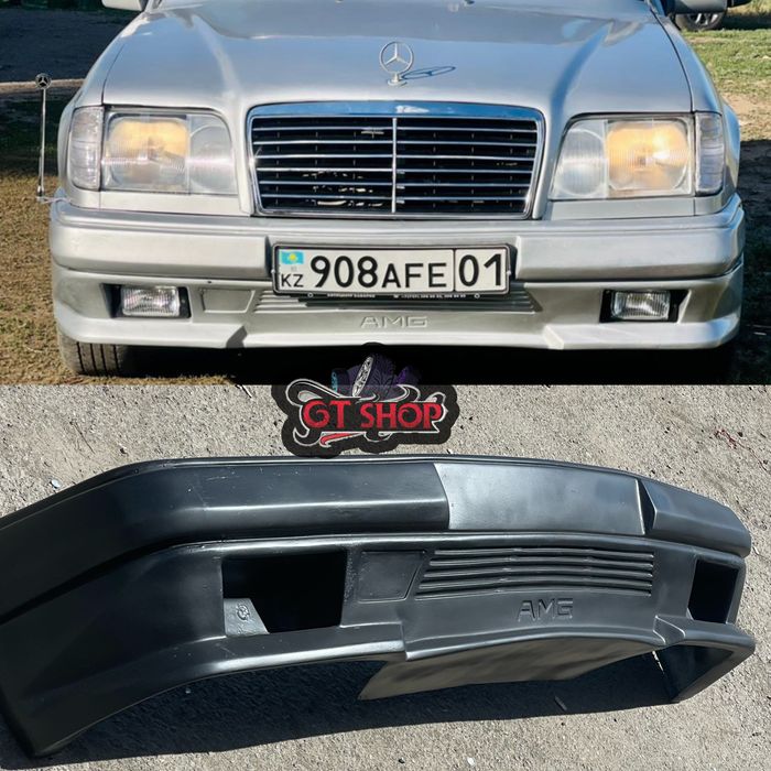 Мерседес 124 бампер,пороги W124 ешка мерс