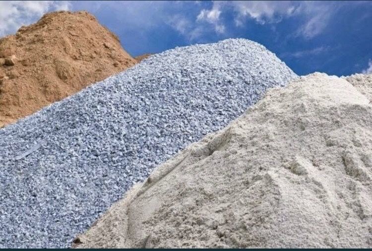 Песок клинец щебень тас құм қаппен кубпен