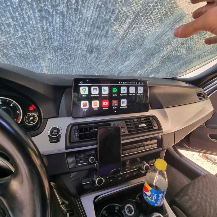 Navigatie android BMW f10 f11 Carplay Waze YouTube