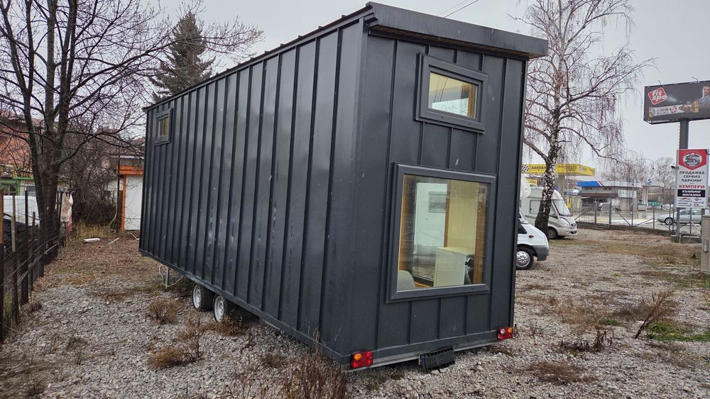 Мобилна къща напълно обзаведена!