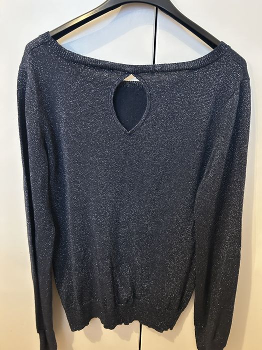 Блуза черна с ламе Calliope