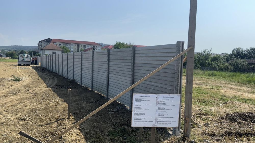 Vand gard de beton armat și boltari la preț de producător
