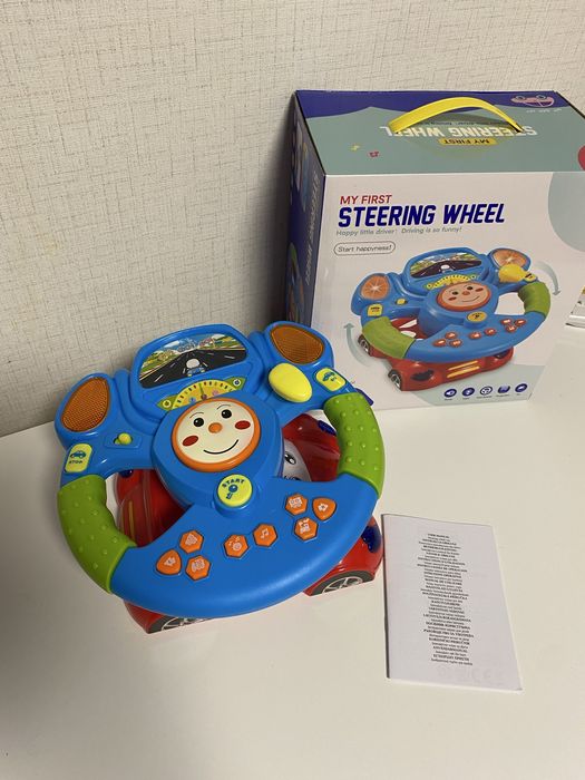 Интерактивен музикален волан, 3 години+, вграден проектор, музика