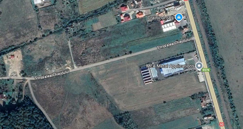 Teren intravilan Dej, spre Valea Chiejdului, DN1C, 1.5Km de Kaufland.