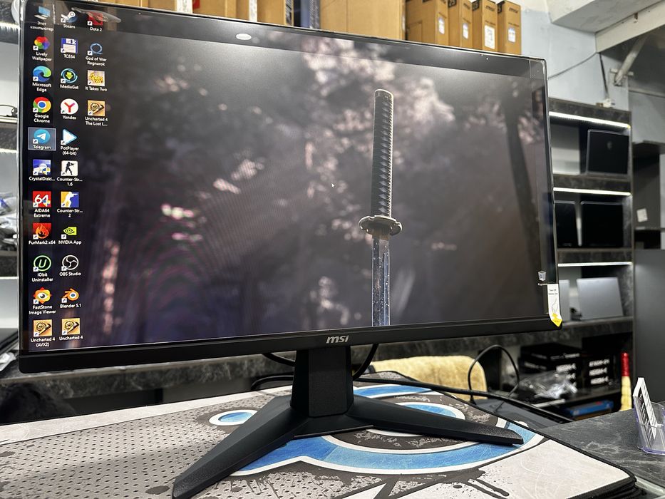 Yangi Monitor MSI MAG 255XF 25dyumli 300Hz