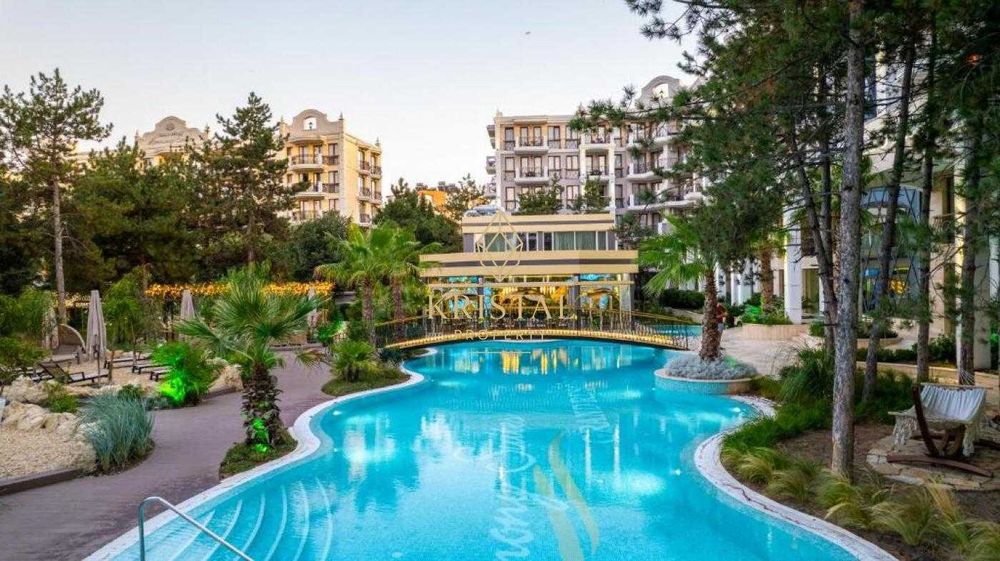ID: 1095 Апартамент 1+1 в луксозен комплекс в Слънчев Бряг