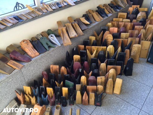 Dinti cupe excavatoare si miniexcavatoare Lame uzura