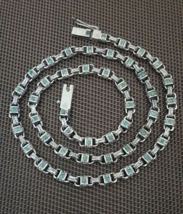 Тросс Викинг, серебро 925пр.