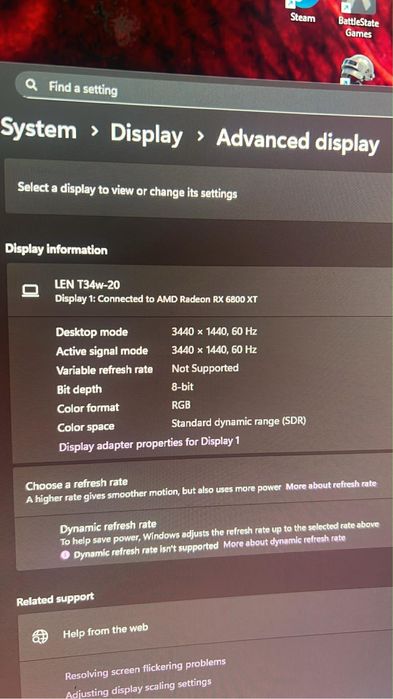 Vand monitor curbat LENOVO ThinkVision Trw34-20, 34", 60Hz, 3440x1440