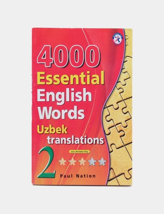 Книга, 4000 essential english words 1, 2, 3, 4, 5, 6 Uzbek translation